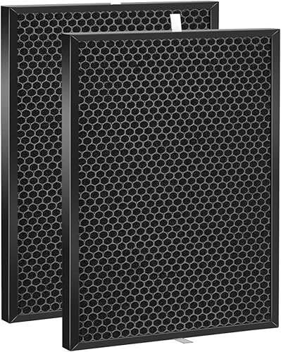 Paquete de 2 filtros QCYZTL compatibles con filtros purificadores de aire Sharp FZ-A80DFU, FP-A60UW y FP-A80UW, filtro H13 de alta eficiencia,