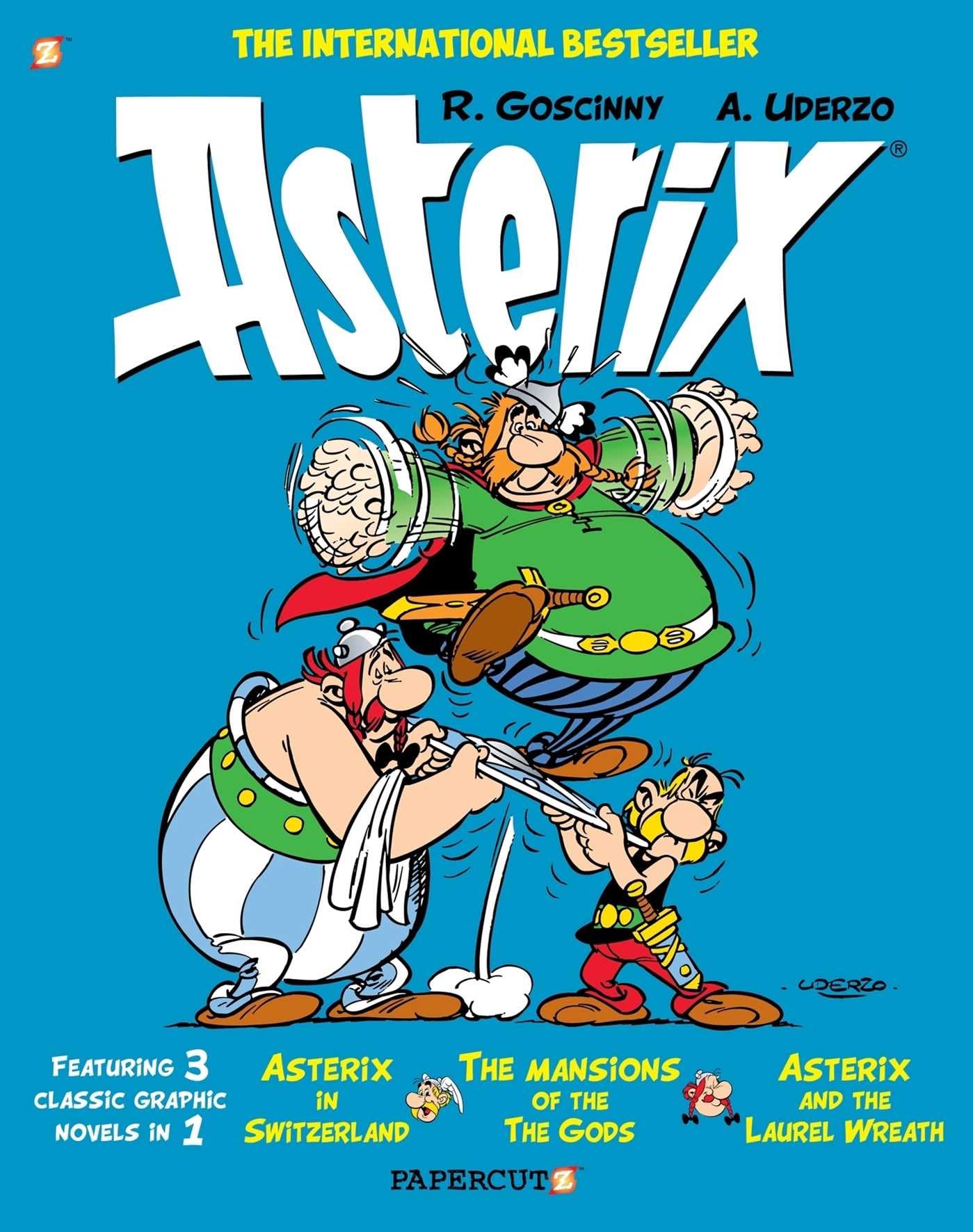 Asterix Omnibus Vol. 6: Collecting Asterix in Switzerland, The Mansions of the Gods, and Asterix and the Laurel Wreath (6)