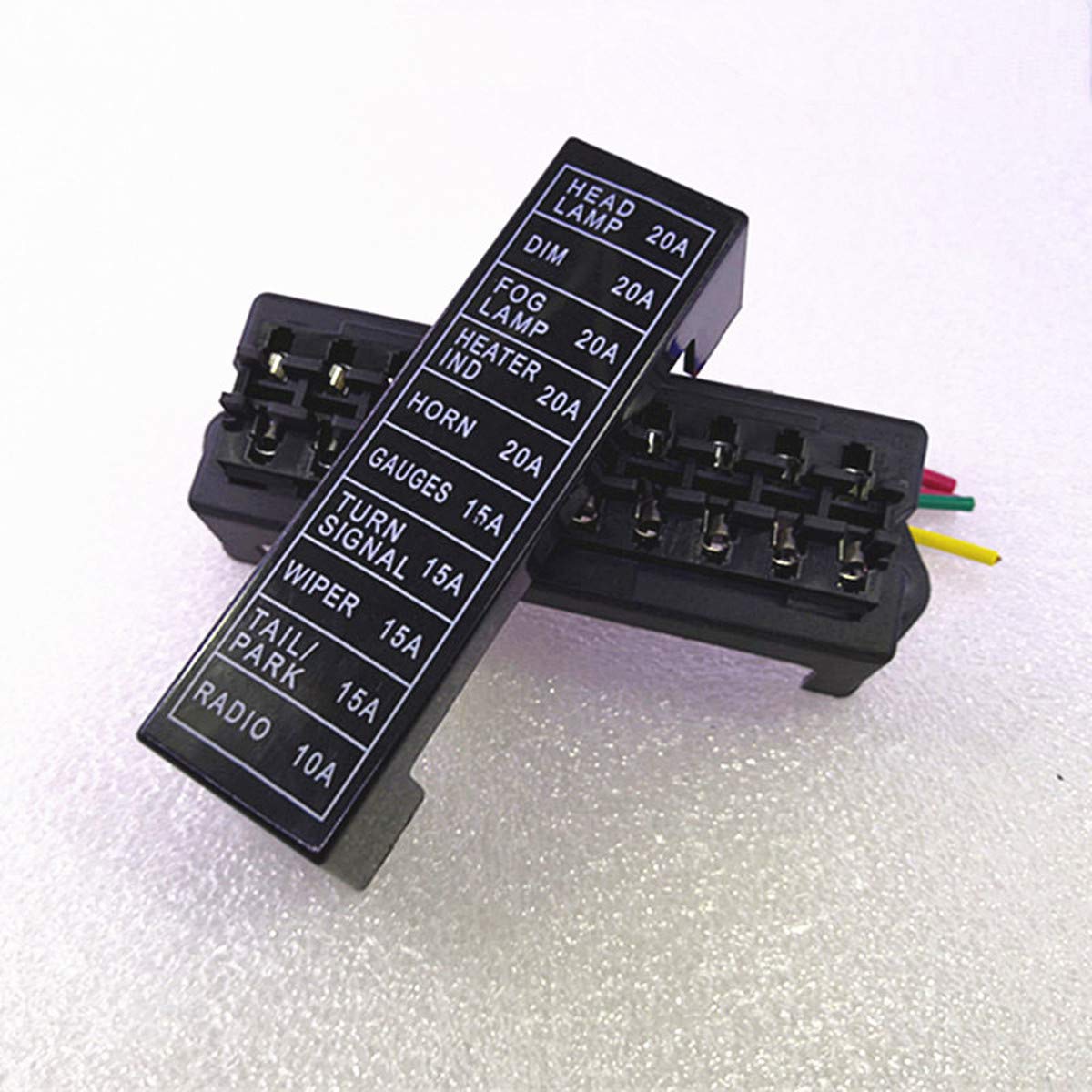 1pcs 10 Way Cord Fuse Holder car Fuse Box car Accessories.