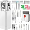 Kit de limpieza para teléfono de 47 piezas mejorado, limpiador para AirPod e iPhone, herramientas de limpieza electrónica para puerto de carga/USB-C/altavoz, limpiador para teclado y pantalla de laptop, regalos tecnológicos para hombres, gadgets geniales 1