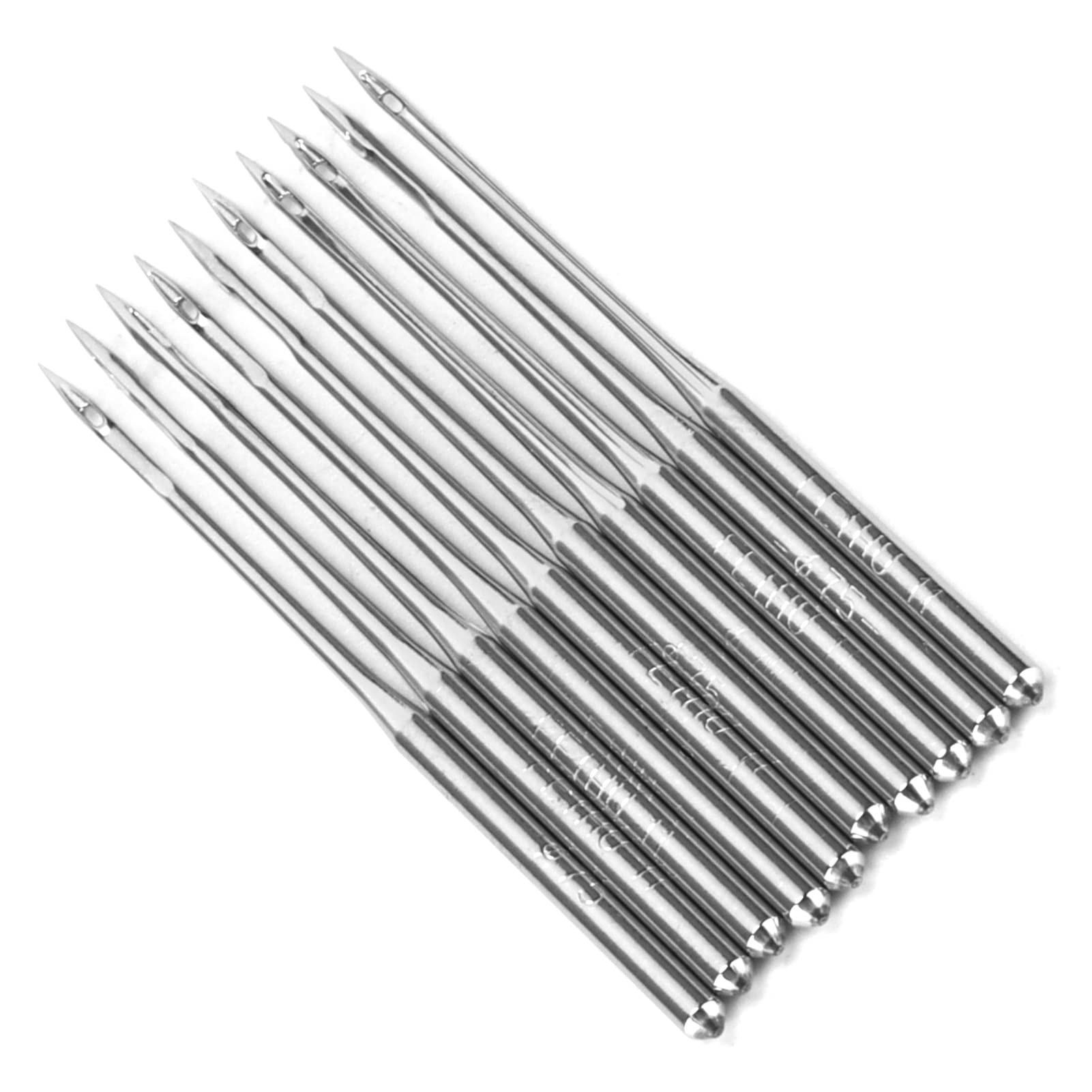 500 szt. Igieł do maszyn do szycia Trwały metal najwyższej jakości do szycia różnych tkanin (No. 11 (50 pack))