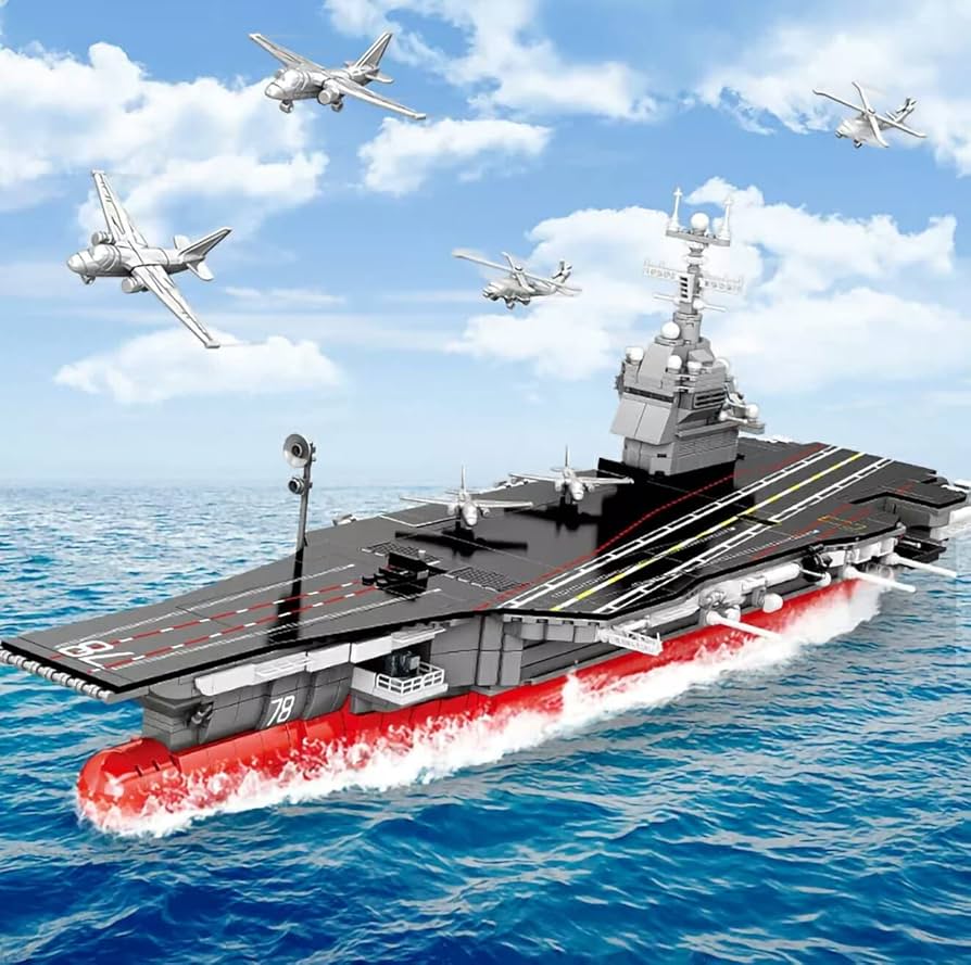 Amazon | AFM ジェラルド R フォード級 航空母艦 2065Blocks