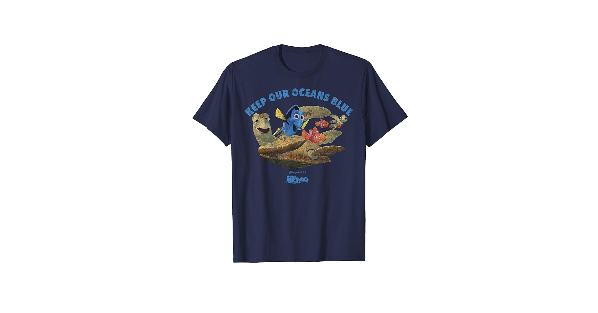 Amazon.com: Disney Pixar Finding Nemo Keep Our Oceans Blue T