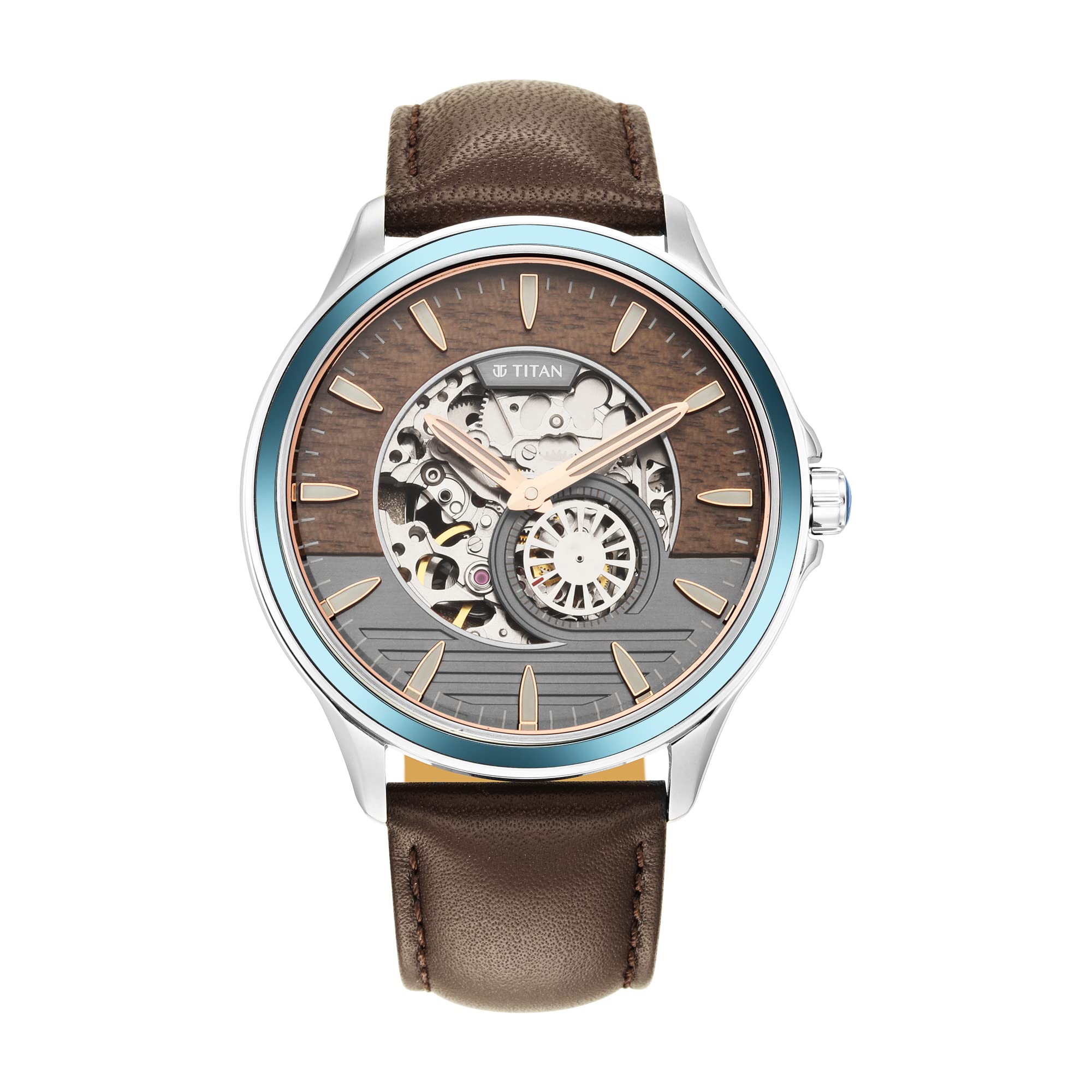 Titan Leather Analog Gray Dial Mens Watch-1793Kl02, Band Color:Brown, Dial_Grey (B09LVBZW8K) Amazon Price History, Amazon Price Tracker