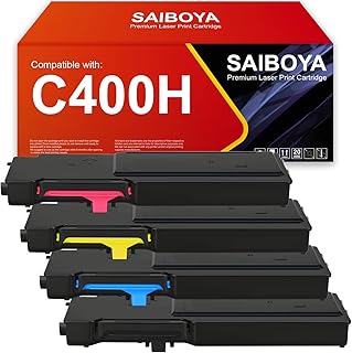 SAIBOYA Compatible C400 C405 Toner Cartridge 10,500 Pags High Yield Replacement Xerox C400 C405 toner For Xerox VersaLink C400 C405 C400N C400DN C405N C405DN Printer.