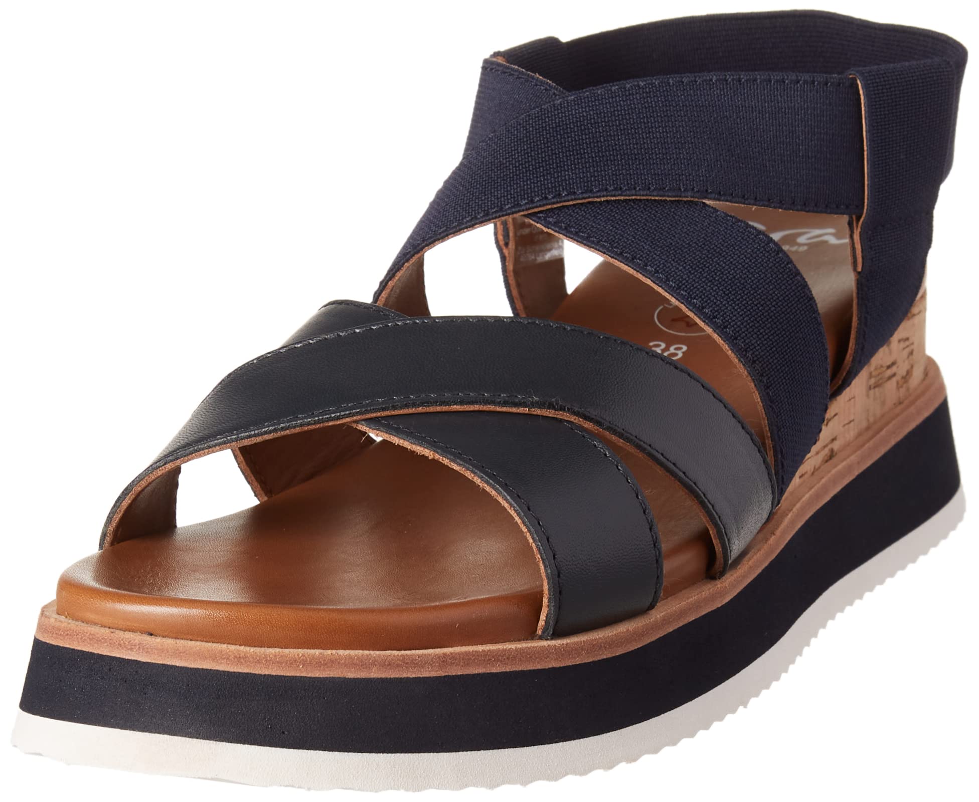 ARA Women's Valencia Sandal, Blue, 4.5 UK