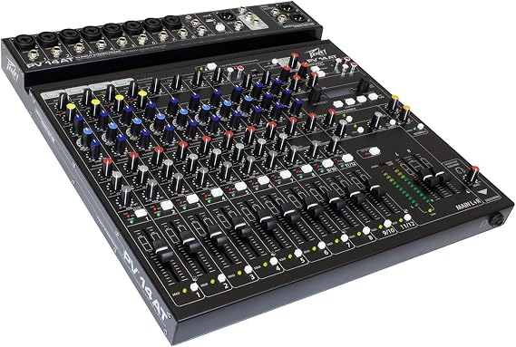 Peavey PV 14 AT 14 Channel Compact Mixer with Bluetooth and Antares Auto-Tune, small