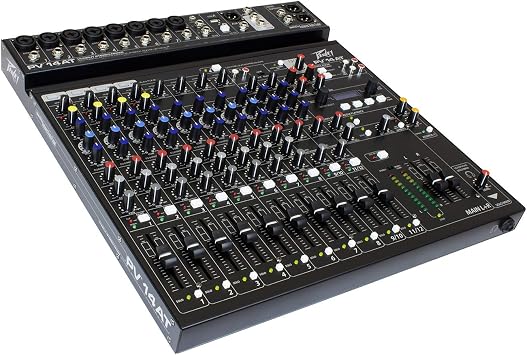 Peavey PV 14 AT 14 Channel Compact Mixer with Bluetooth and Antares Auto-Tune, small