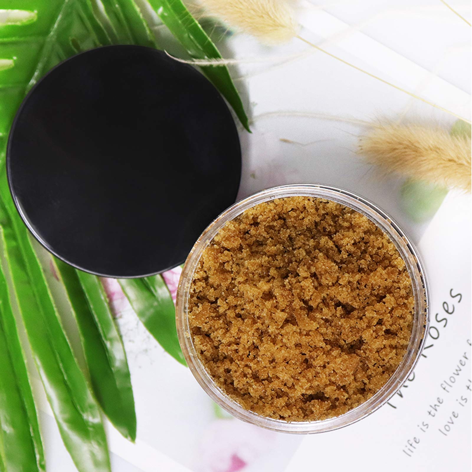 Exfoliating Organic Body Scrub Brown Sugar , Face ,Foot ,Hand ,Anti