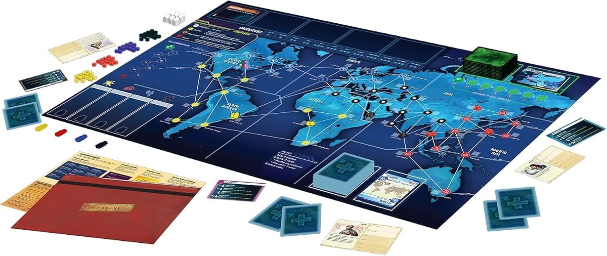 Apocalypse Aut famine: Board Game for 1-4 Players, Ages 12+, 60-120 Min Playtime view 3