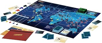 Pandemic Legacy Season 1 Board Game (Blue) - Epic Year-Long Battle Against Deadly Diseases! Cooperative Strategy Game for Family Game Night, Ages 13+, 2-4 Players, 1 Hr Playtime, Made by Z-Man Games