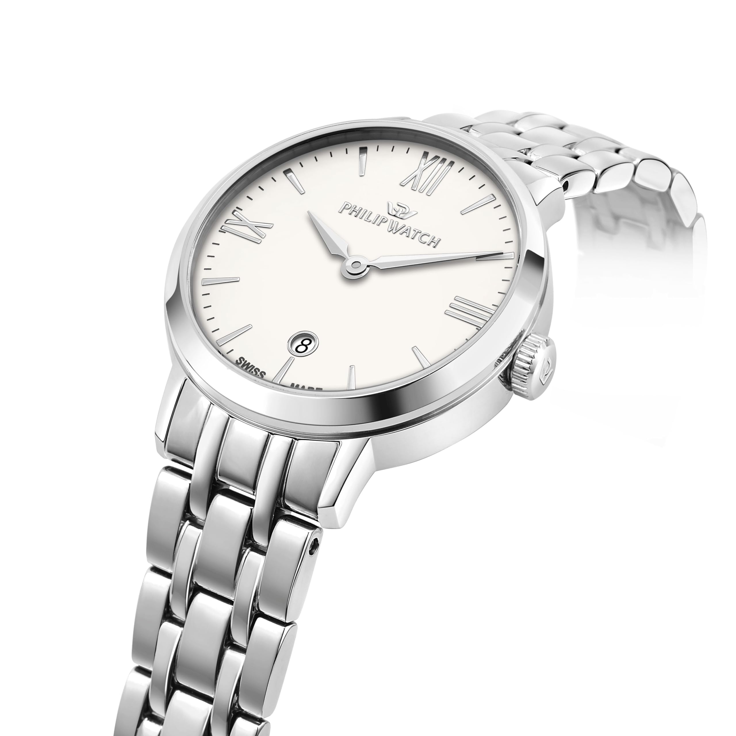 Philip Watch AUDREY Orologio Donna Tempo e data in Acciaio - R8253150514