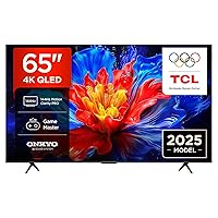 TCL 65P8K QLED 4K HDR Ultra HD 65" QLED TV with Google TV Technology (Dolby Vision and Atmos)