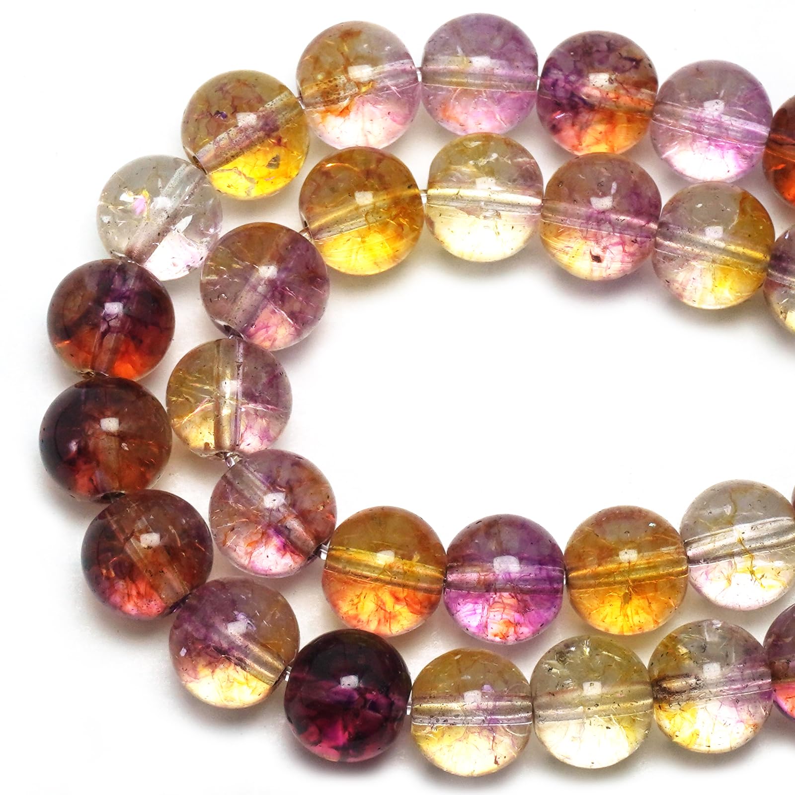 Perles en cristal craquelé de 6 mm pour offrir un bracelet