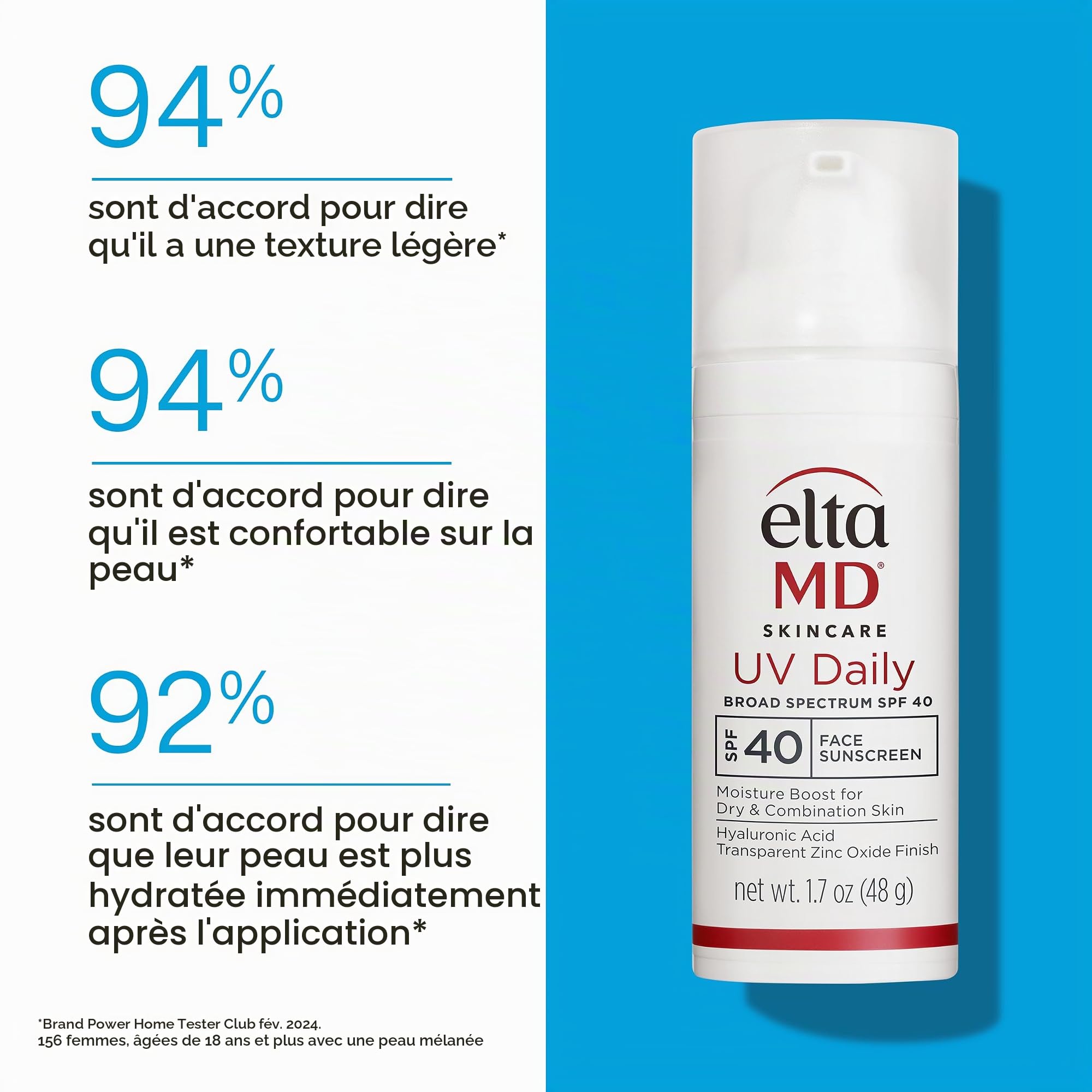 Eltamd UV Daily SPF 40, 48-Gram 1.7 Ounce