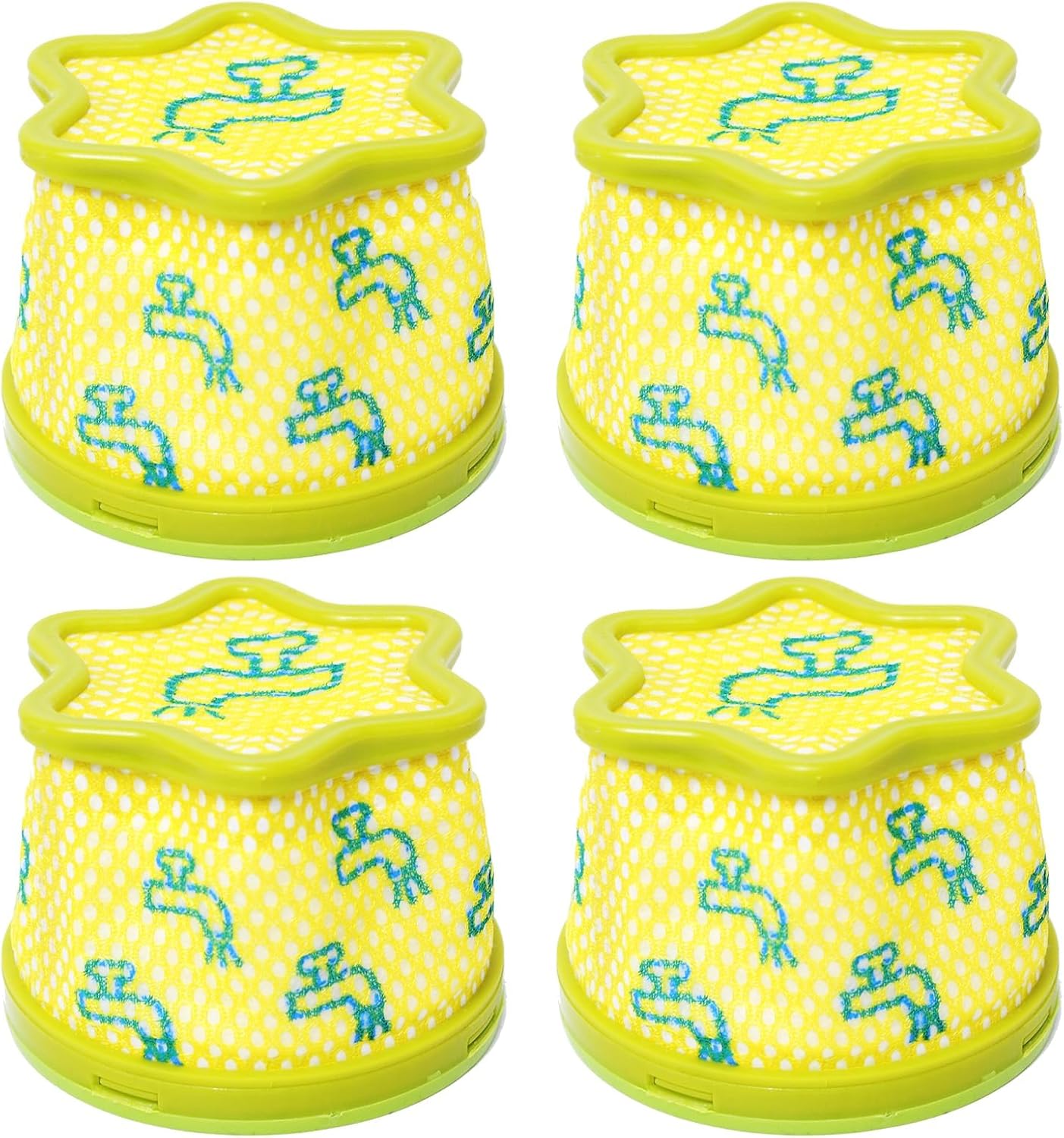 4 Pack Replacement Pre-filters Compatible with LG CordZero A9 Series Cordless Stick Vacuum Cleaner Accessories,