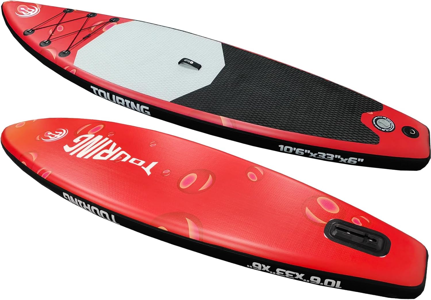 GarveeLife Inflatable Paddle Board for Adults, 11'×33" Stand up Paddle Board Inflatable with SUP Accessories, Ultra Stable Sup Board, Fishing Blow up Paddle Boards with Paddle, Pump, Backpack, Fin