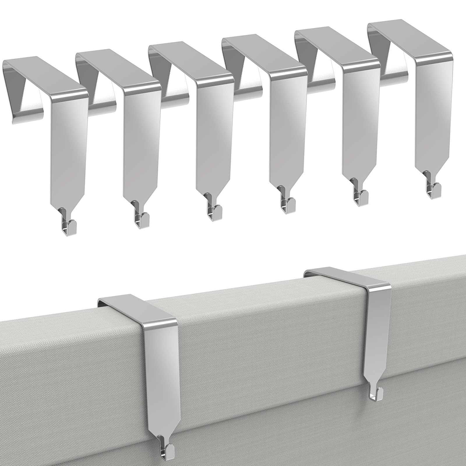 Cubicle Hanger Hooks Amylove 8 Pcs Adjustable Cubicle Hanger Universal  Partition Metal Cubicle Hooks Door Hanger, Adjusted To Fit Panels With 1  3/8 Inch To 3 1/2 Inch Thickness For Office Whiteboard (, image size:1600x1600