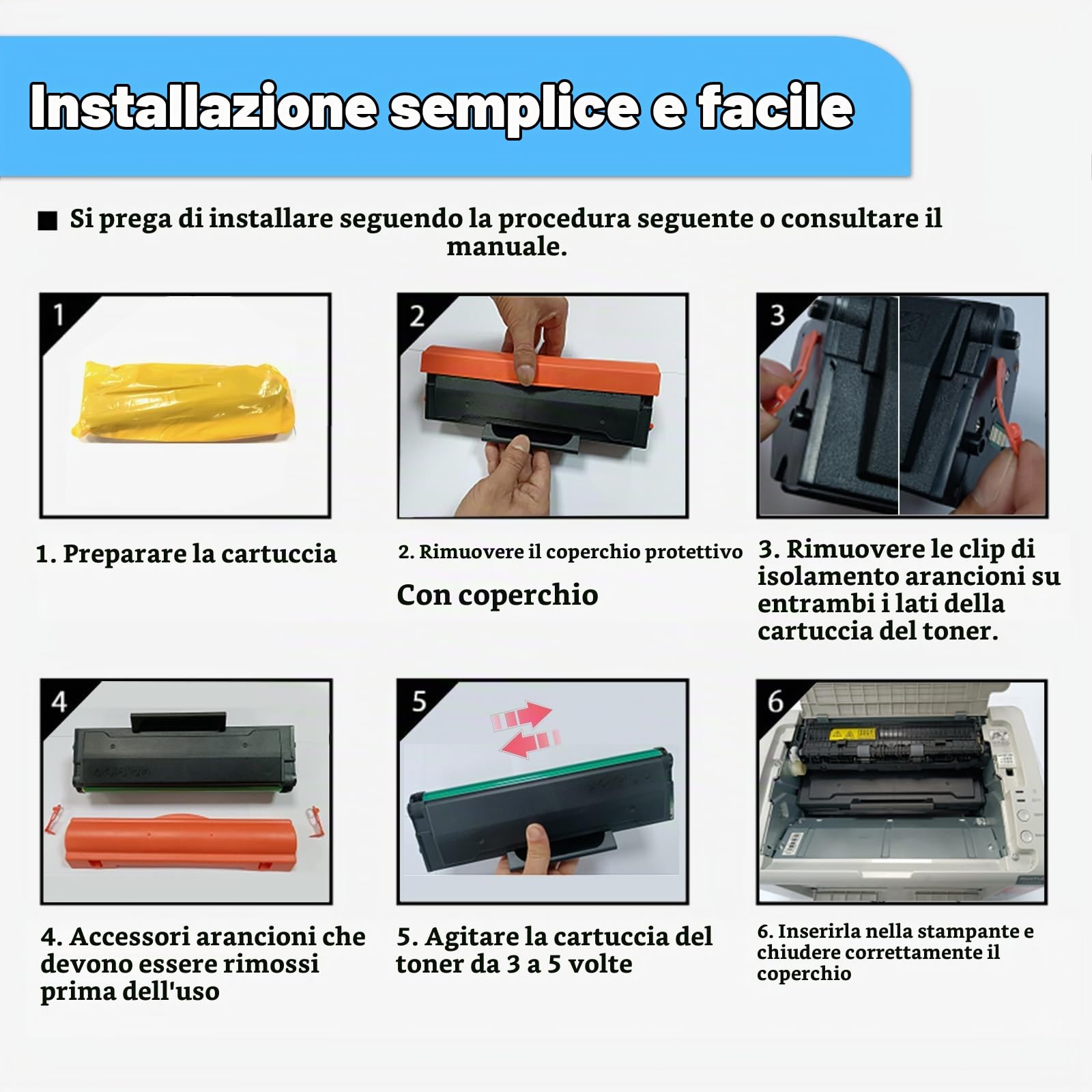 TL-A2310H TL-A2319H Cartuccia di Toner (2 Confezione) 1600 Pagine Compatibile per BP2309W BM2309W BM2309AW BP2300W BM2300W BM2300AW Stampanti [Nero*2]