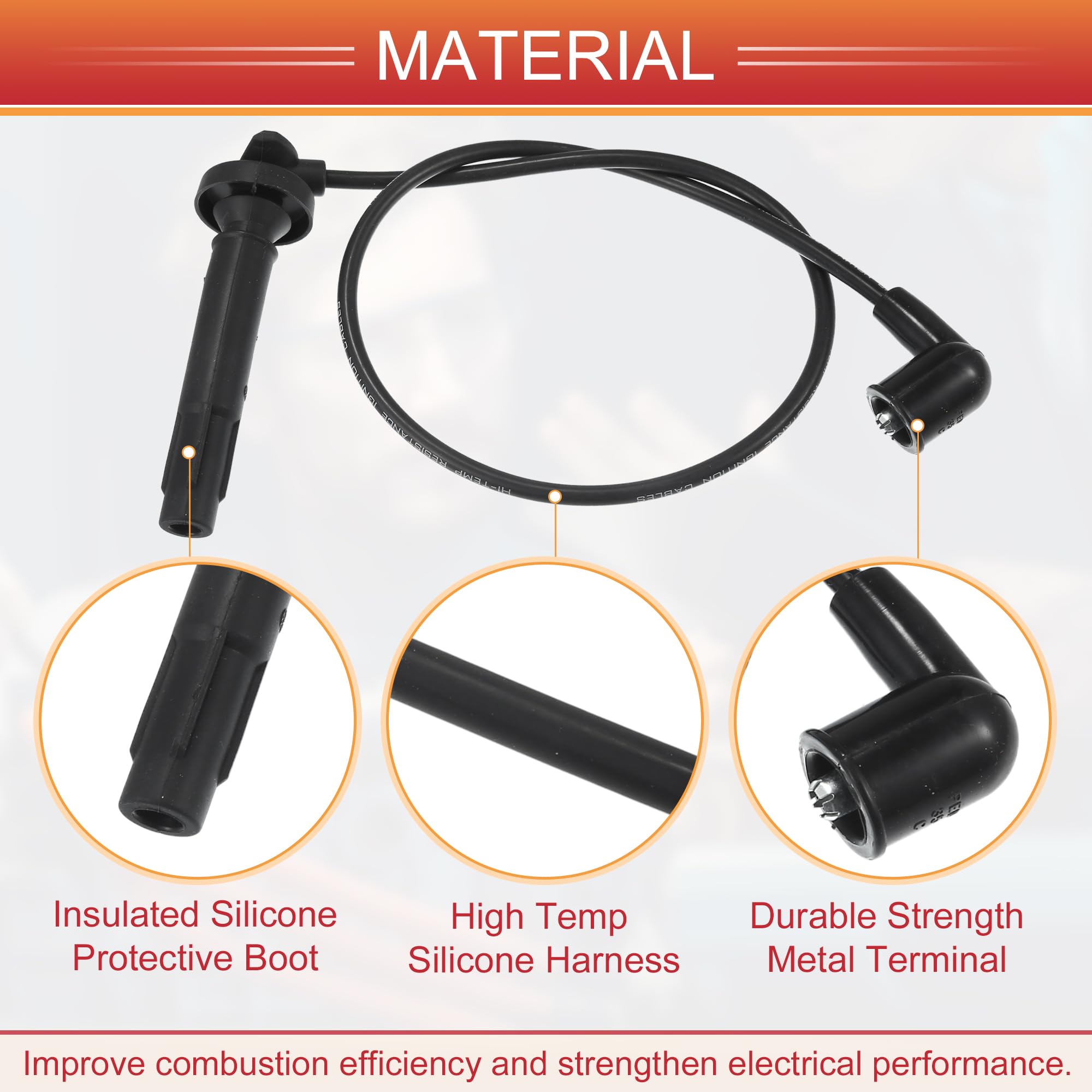 Amazon.com: ACROPIX Car Spark Plug Coil Wires Ignition Coil