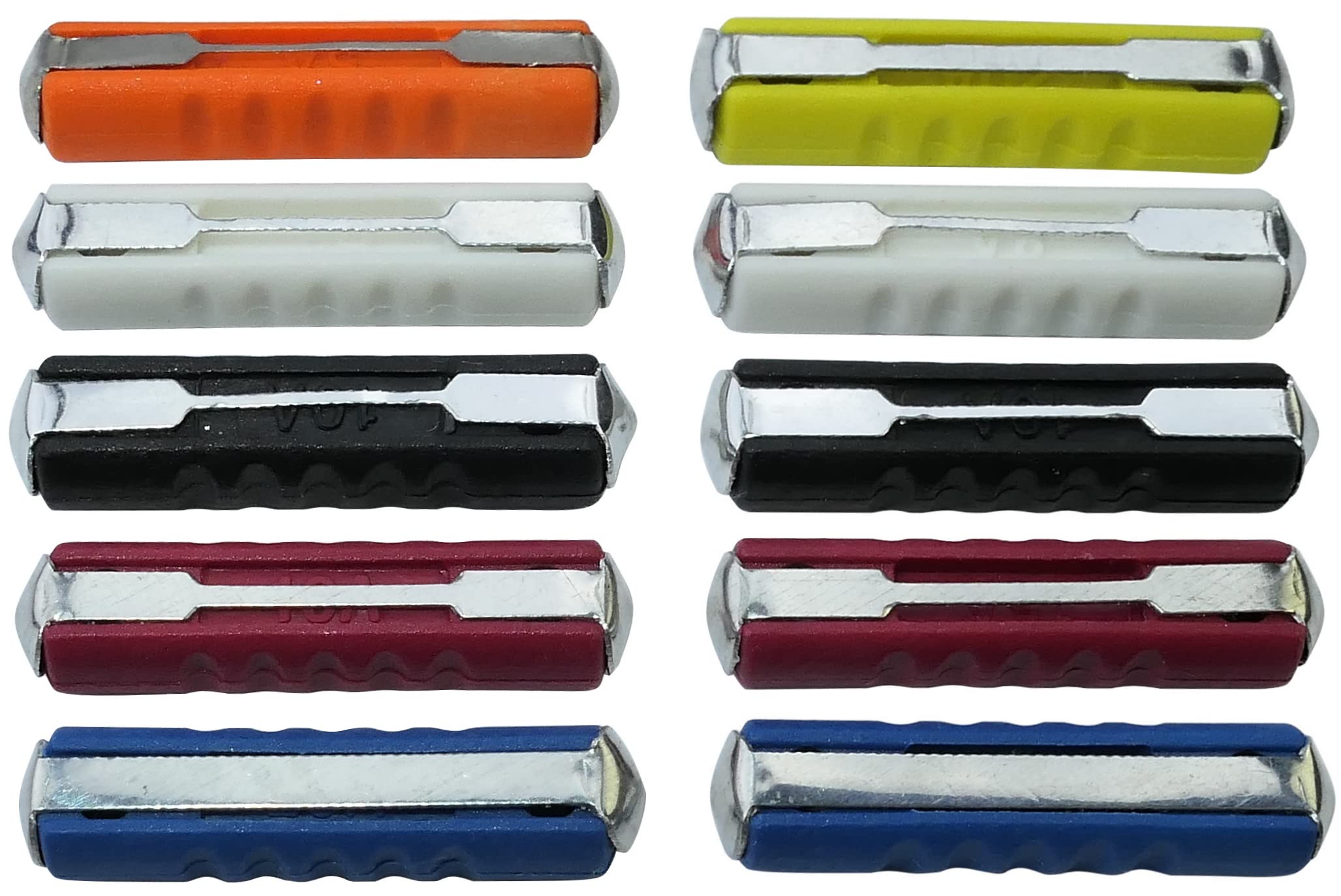 Set 10 Fusibili Midi 19mm 10A - Colore Rosso, Per Auto E Veicoli, Protezione Impianto Elettrico - Foto 7