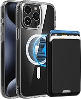 Vista 23 de Funda magnética para iPhone 12 Pro Max con cartera desmontable, compatible con MagSafe, soporte para tarjeta de crédito con funda protectora delgada