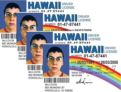 Miniatura 4 de Signs 4 Fun NMLID McLovin - Licencia de conducir (2)