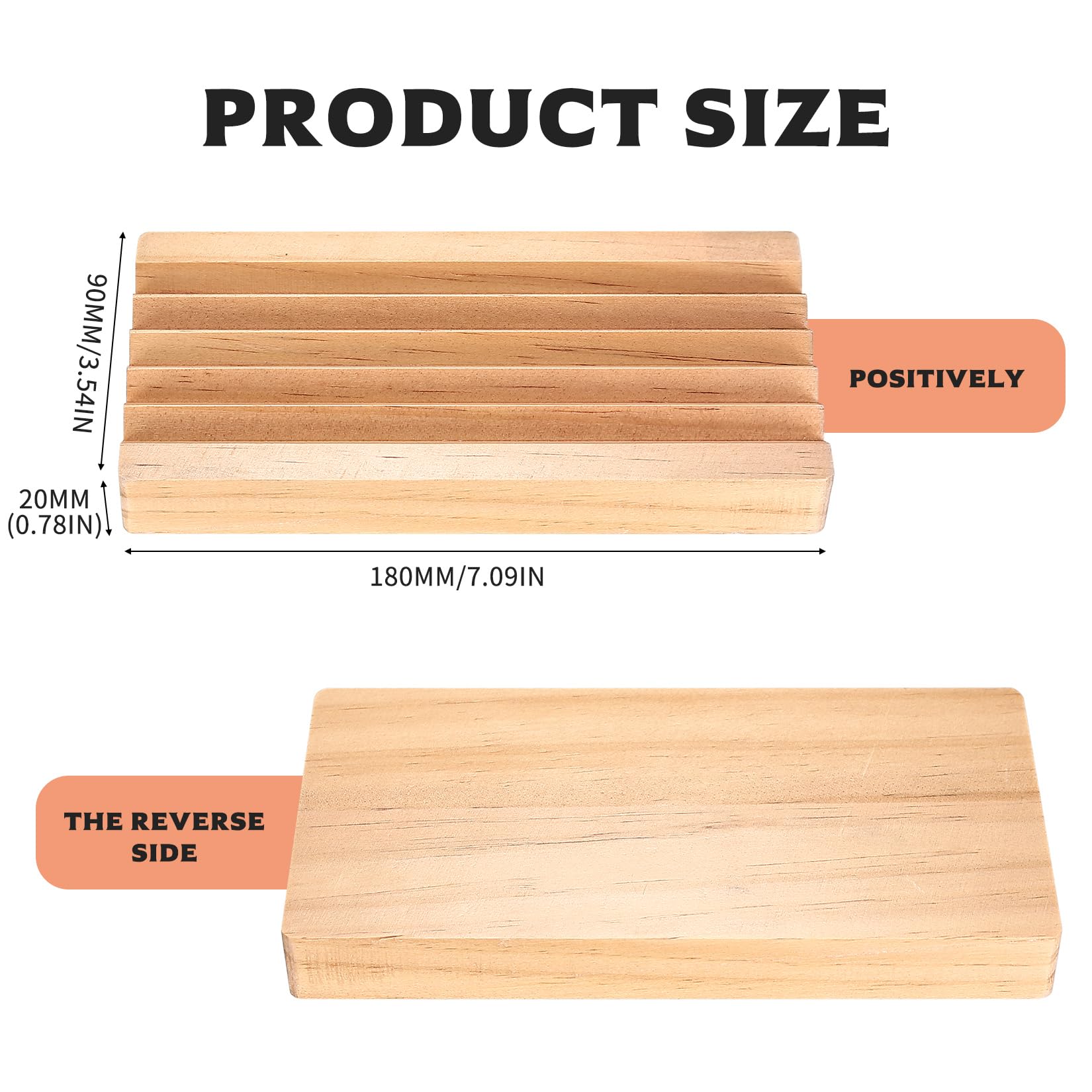 2 STK Stiftehalter Stiftablage Holz, Stiftablage Schreibtisch Organizer Holz Stiftschale, 18x9cm Schreibtischablage Stifte & Pinselablage für Home Office Stifteschale Organizer