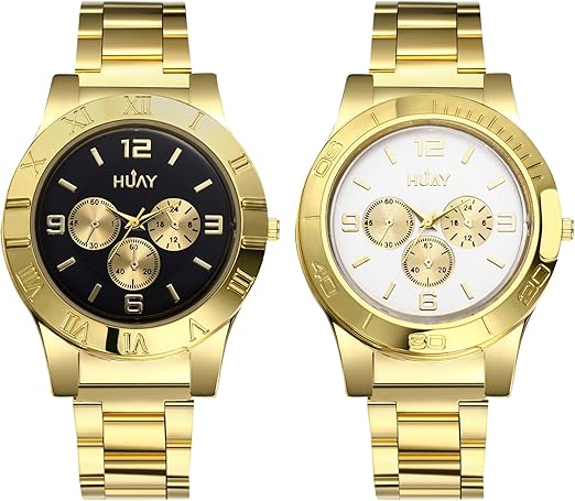 Altair | Goudkleurig Half Hunter Zakhorloge | Op voorraad | Seizmont