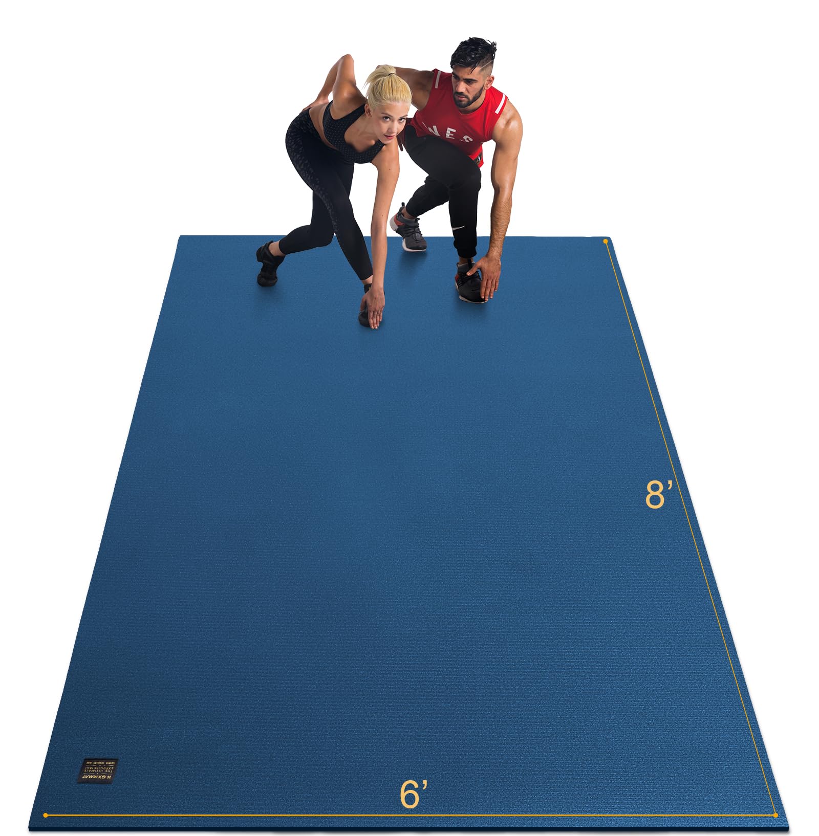 Extra Large Exercise Mat - Non-Slip & Durable -21 Extra Large Exercise Mat - Non-Slip & Durable -21