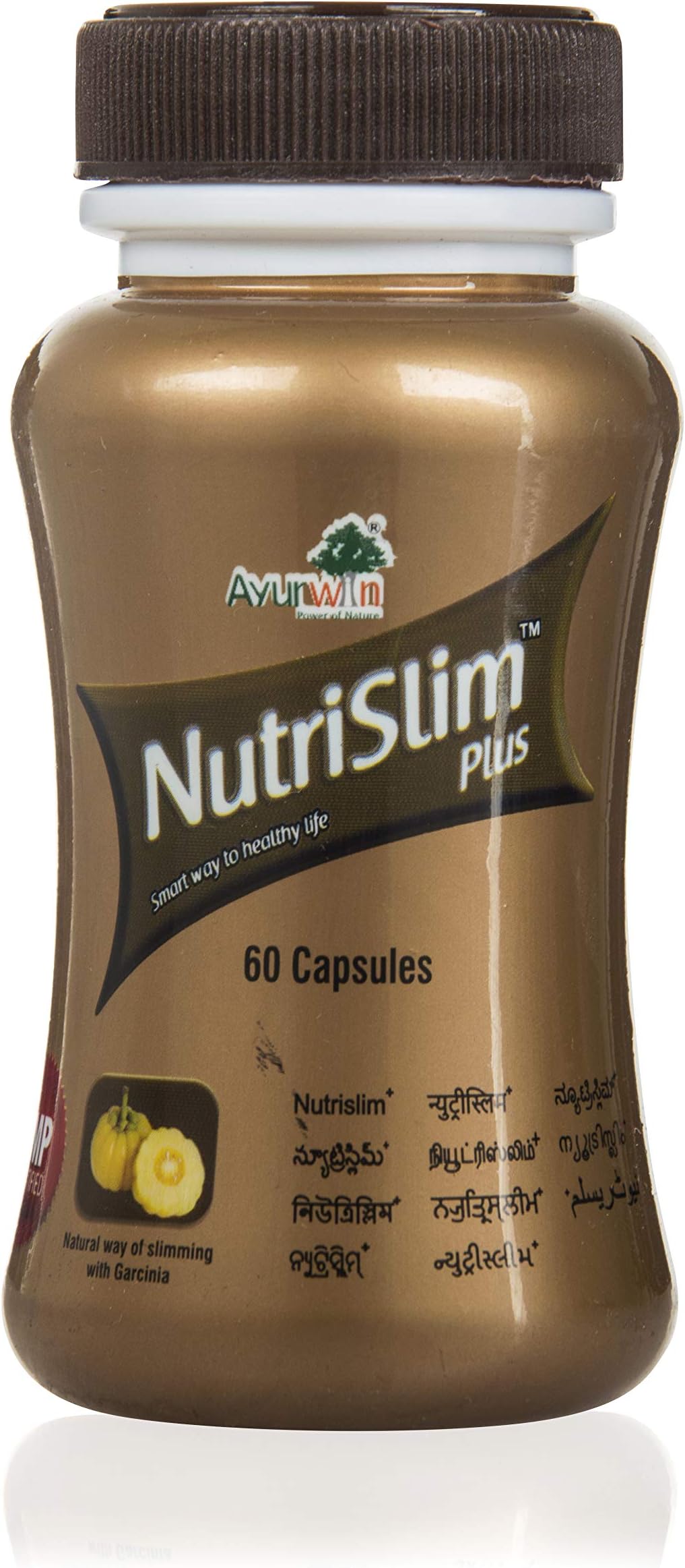 Ayurwin Nutrslim Plus - 60 Capsules