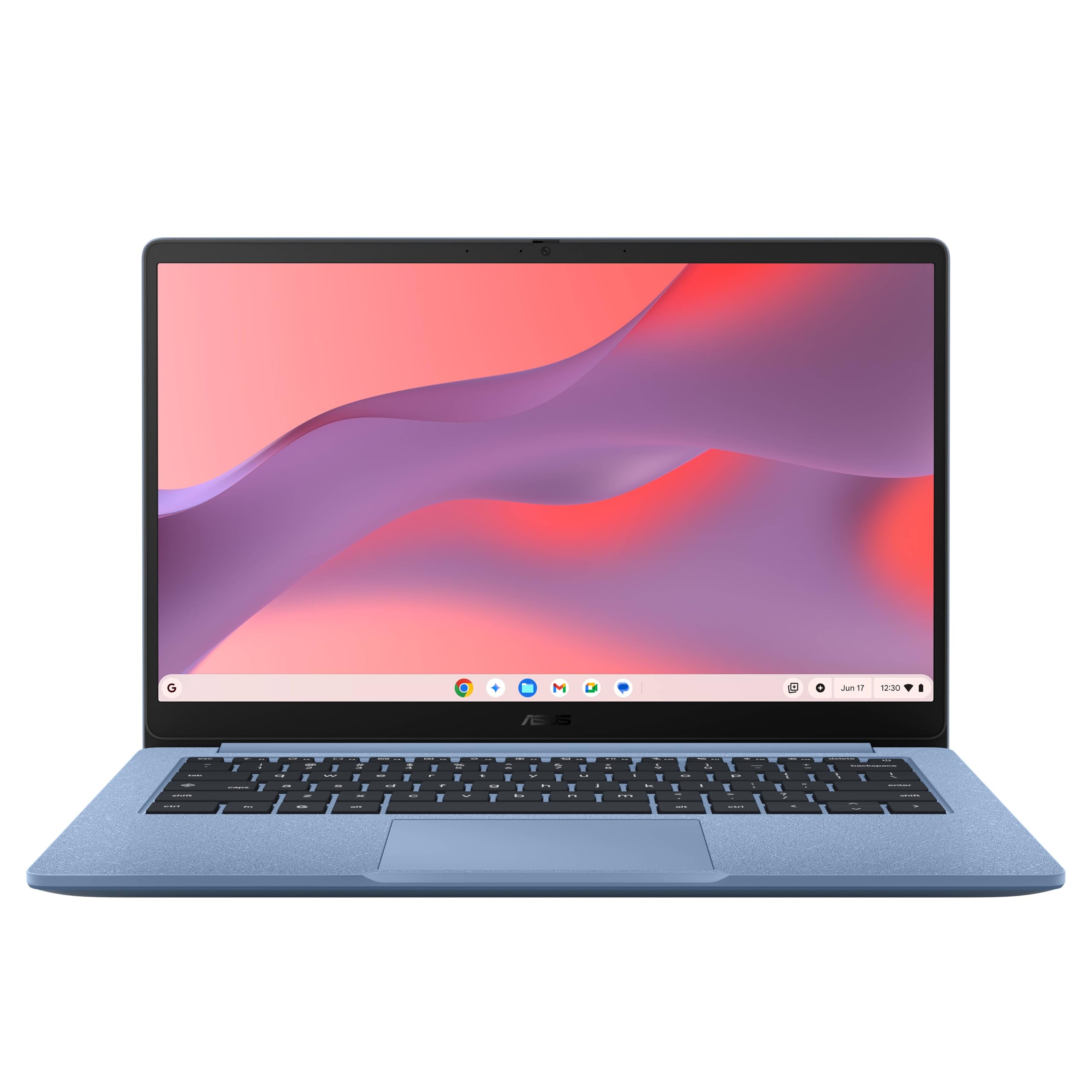 ASUS Chromebook CM1405#B0GV4YFNVS, Notebook con display 14" Anti-glare, 60Hz, processore MediaTek™ Kompanio 540, RAM 8GB, 128G eMMC, ChromeOS, Blu