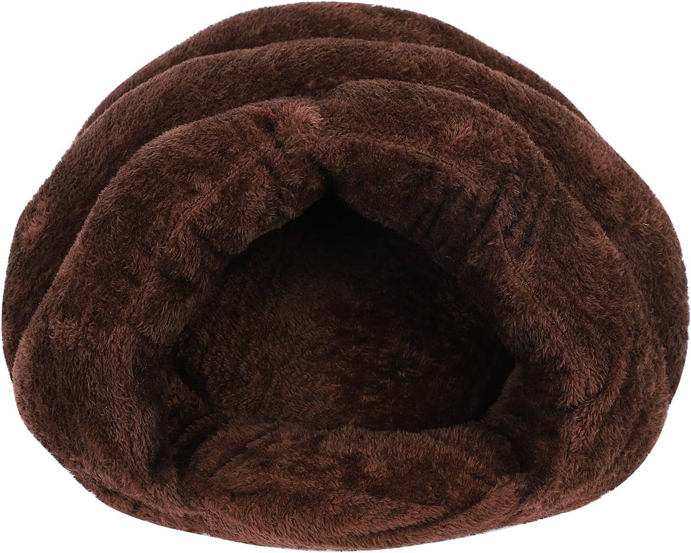 Small Pet House Bed Indoor Portable Soft Warm Winter Sleeping Cushion Mat Foldable Room for Small Dog Cat Rabbit Animals(Weight Less 3.5kg)