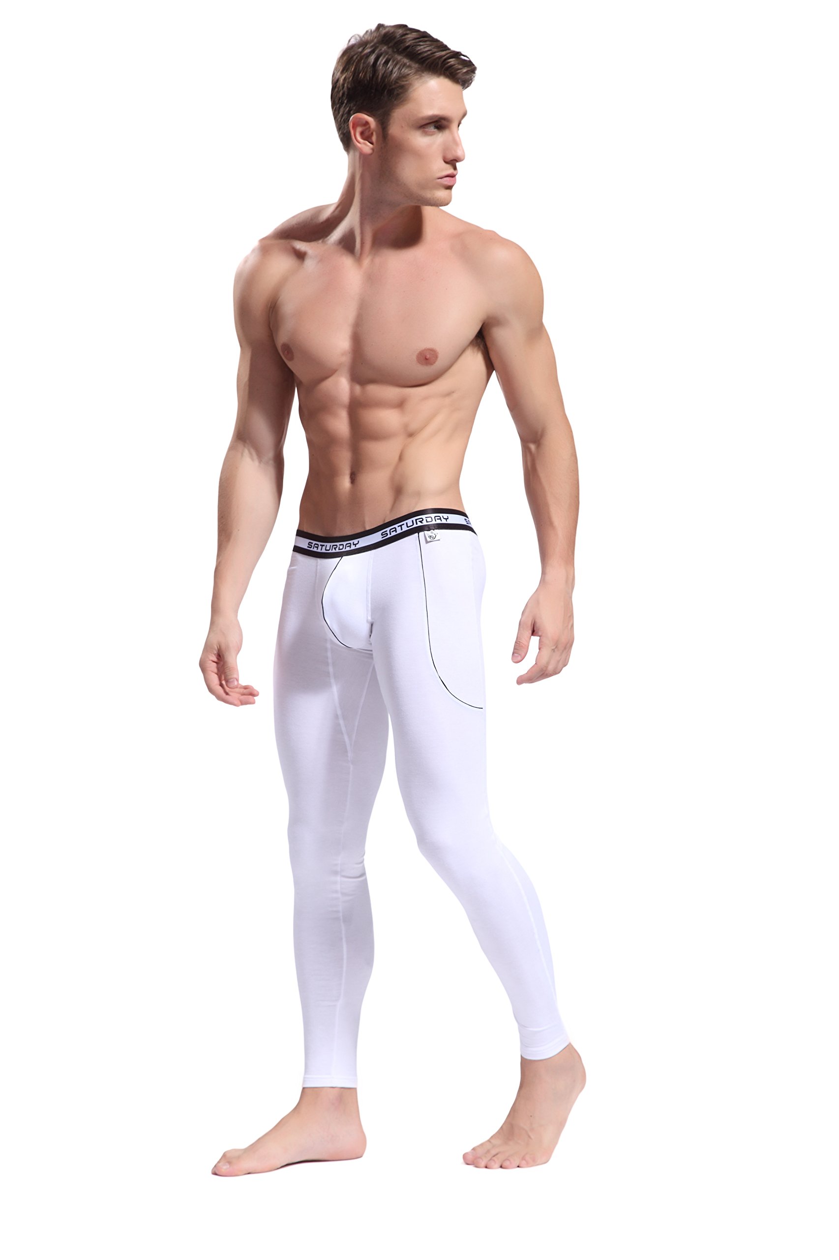sous-Vêtements Thermiques Homme Sport Base Layer Leggings Pantalon Caleçon Long pour Homme