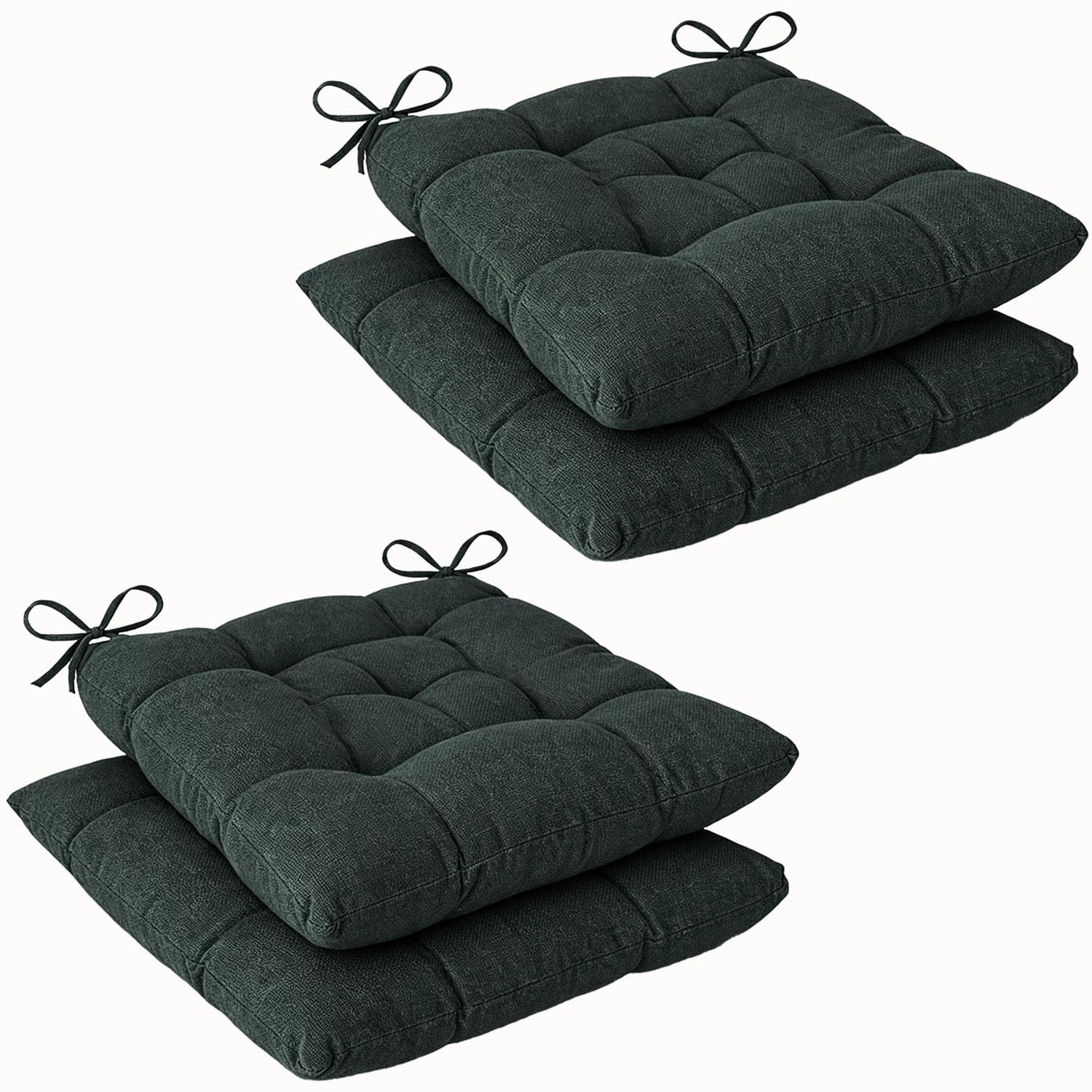 Set of 4/2/1 Dining Chair Cushions 40x40 45x45 50x50cm for Outdoor Indoor