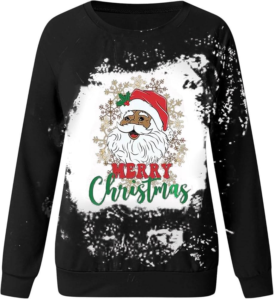 Pull De Noel Femmes, Pull Père Noël Femme, Ugly Christmas Shirts