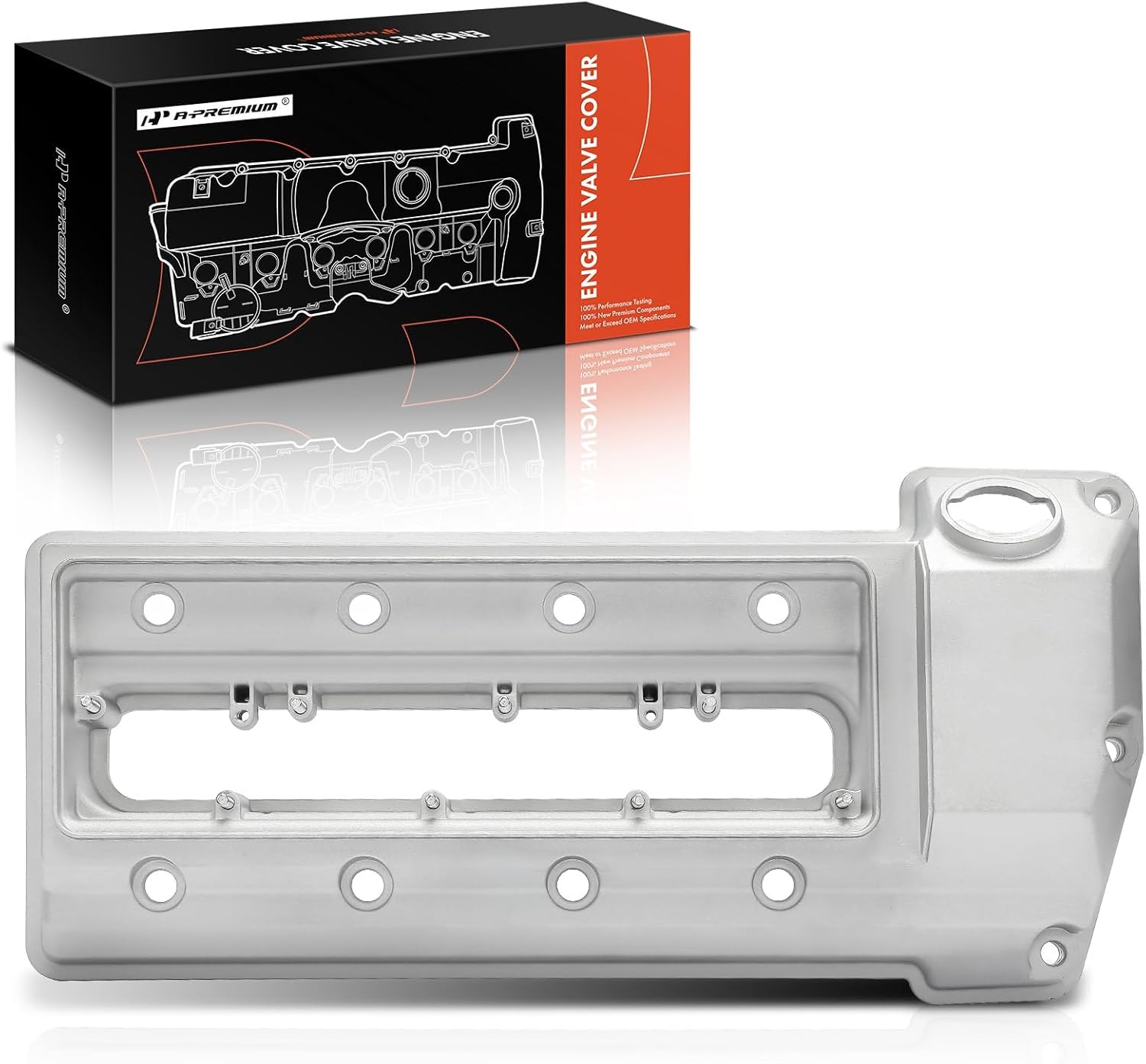 A-Premium Right Engine Valve Cover Compatible with BMW X5 2000-2001 4.4L, X5 2002-2003 4.4L 4.6L, 540i 1998-2003 4.4L, 740i 1998-2001 4.4L, 740iL 1998-2001 4.4L, Z8 2003 4.8L