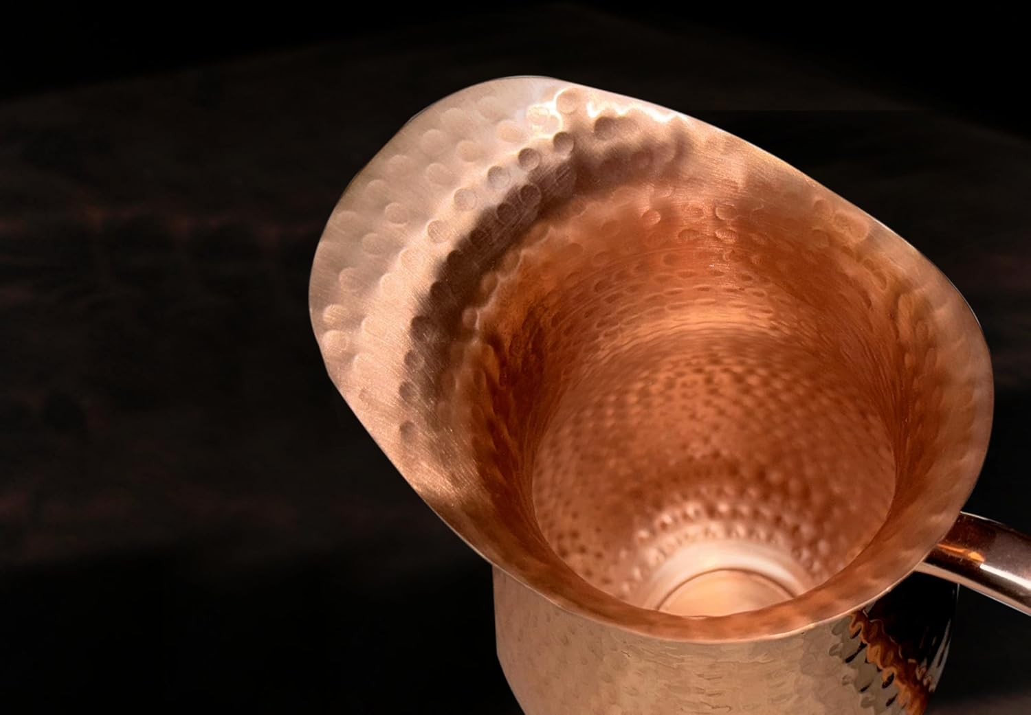 Bold & Divine Pure Copper Water Pitcher, Copper Pitcher with Lid, 100% Copper Water Jug, Copper Water Jug