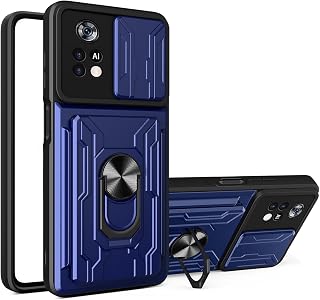 Caso protetor de celular Para Xiaomi Poco X4 Pro 5g Camshield TPU+Caixa de telefone PC com slot de cartão