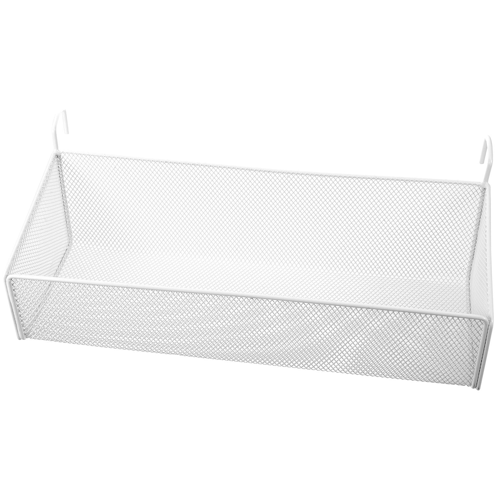 Cesta colgante de hierro para piscina organizador exterior toallas y bebidas