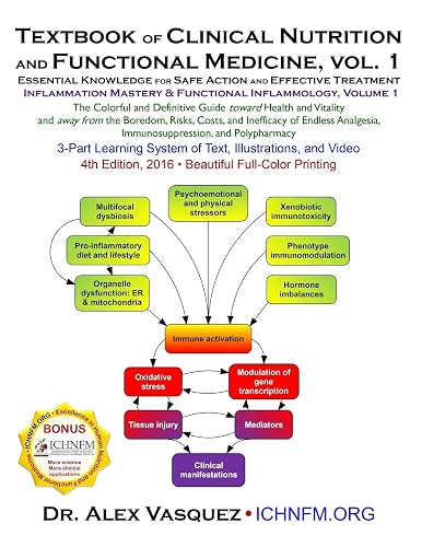 Textbook of Clinical Nutrition and Functional Medicine, vol. 1: Essential Knowledge for Safe Action and Effective Treatment (Inflammation Mastery & Functional Inflammology)
