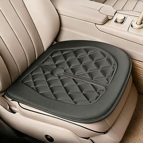 Big Ant Cojín de espuma viscoelástica para asiento de automóvil para conductor, almohadilla de asiento para conductores cortos, alivia la presión