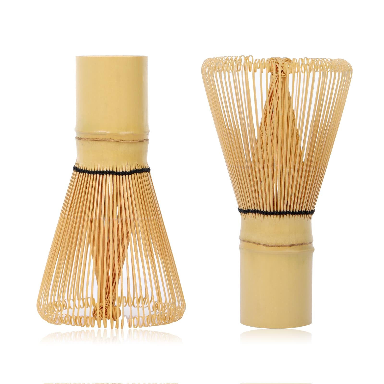 Bamboo Matcha Whisk (Chasen) - 100 Prongs - for Matcha Green Tea Powder