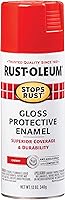 Vista 29 de Rust-Oleum 7732830 Stops Rust Pintura en Aerosol, 12 oz, Verde Cazador Satinado