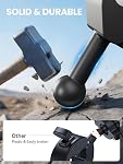 Tounee Bike Phone Mount Holder with Dual Vibration Dampener - Quick Release Handlebar Clip for Bicycle/Cycling, Upgraded Anti-Shock Design Fits iPhone 16/15/14 Pro Max & 4.7-6.7" Phones (Black)