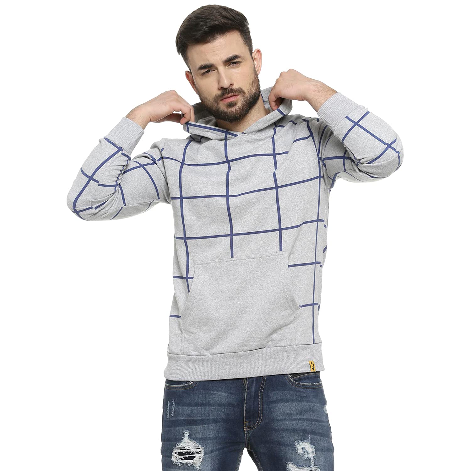 cahoot Men's Regular Fit Sweatshirt with Hoodie for Casual Wear | Cotton Full Sleeve Sweatshirt Crafted with Comfort Fit and High Performance for Everyday Wear-picture-51