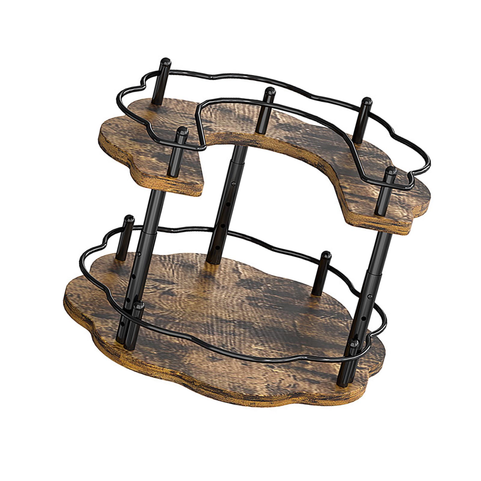 TQUXNGA 360 Degree Rotating Rack Organizers with Levels Setting for Kitchen Countertop Storage Old Kitchen Planner