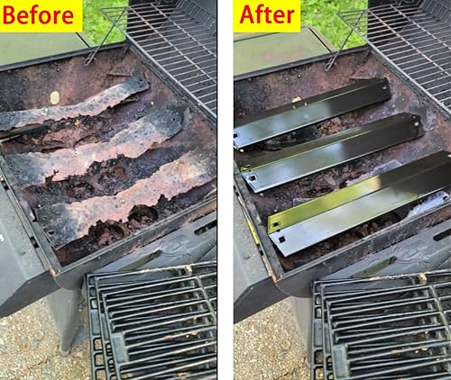 Miniatura 5 de Direct store Kit de piezas DG234 Placas térmicas y rejilla de cocción de hierro fundido de repuesto para modelos Chargriller 3001 3030 4000 5050