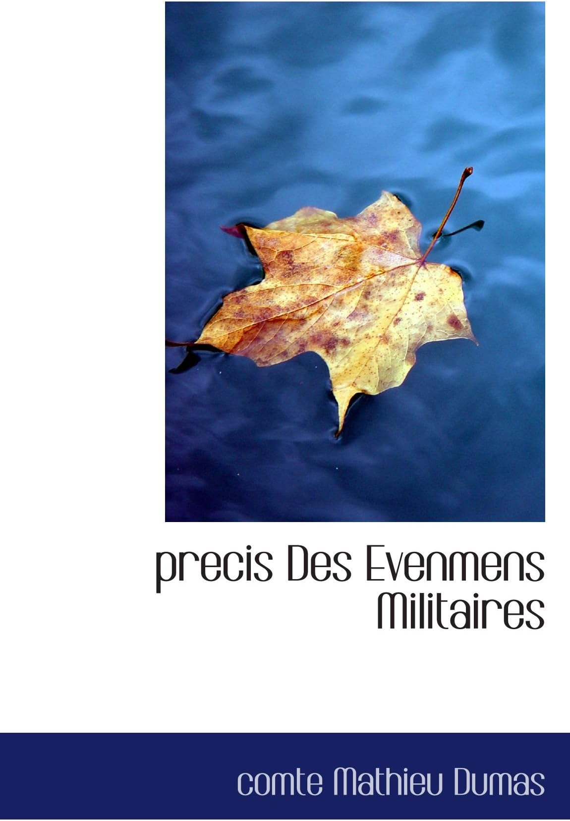 precis Des Evenmens Militaires