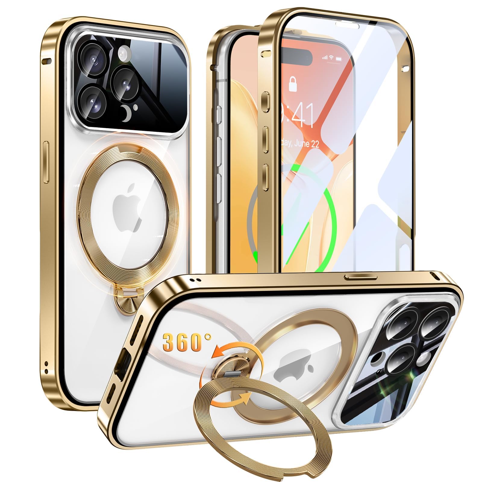Amazon.co.jp: iPhone 15 Pro Max 用 ケース 両面保護 MagSafe対応